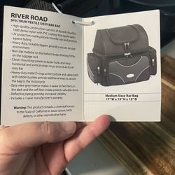 River road Sissy Bar Luggage Bag