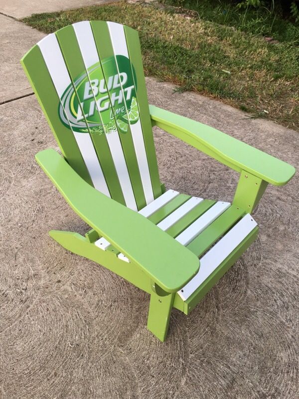 Bud Light Lime Adirondack Chair For In St Louis Mo Offerup