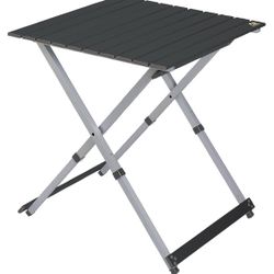 NEW! GCI Outdoor Folding Table 25”, Gray