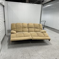 Comfy Beige Sofa Couch 