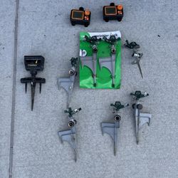 Lawn Timer And Sprinkler
