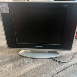 15" Digital LCD Sylvania TV & DVD Player Combo