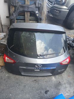 16 Infiniti Qx50 Tailgate trunk w camera