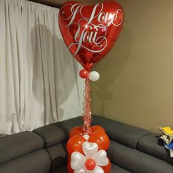 Valentine's Day Balloon Arrangement XL Size Balloon