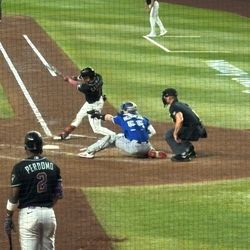 DBacks vs Pittsburgh Pirates May 7 front row Infield Box 126