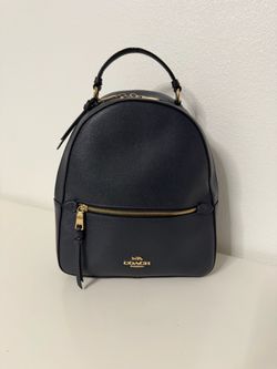 Coach navy blue Backpack