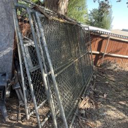 Chain link fences