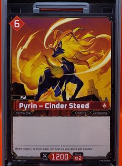 Palworld, Pyrin - Cinder Steed Trading CardPalworld: Dawn of Palpagos, FP, NM