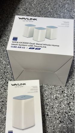 Brand new 4 of Wavlink Cube Air X3 WiFi6 Mesh System