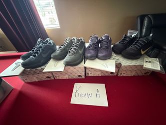 Kobe basketball fade to black mens size 10