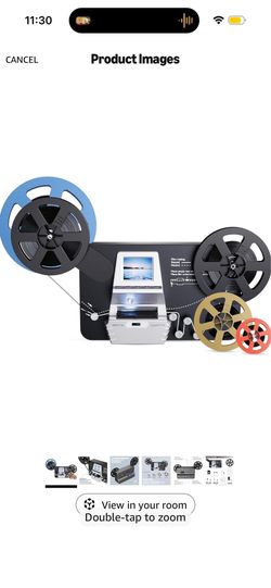 8mm & Super 8 Film to Digital Converter, Film Scanner Digitizer with 2.4" Screen, Convert 3” 5” 7” 9” Reels into 1080P Digital MP4 Files,Sharing & Sav
