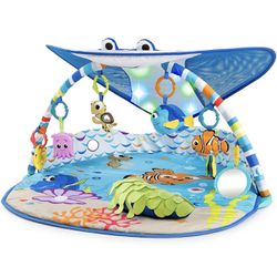 Disney Baby Finding Nemo Mr. Ray Ocean Lights & Music Gym, Ages Newborn +