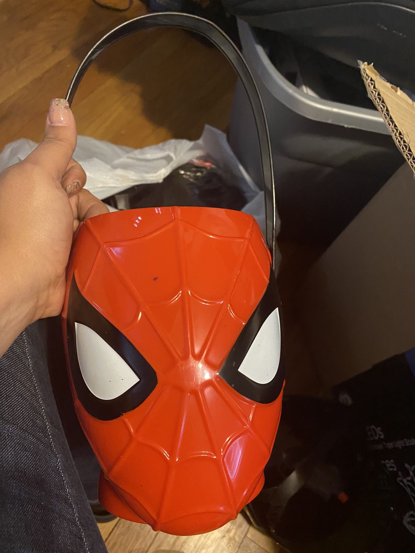 Spider Man Trick O Treat Basket
