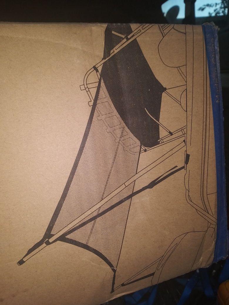 Bimini extension shade kit new open box