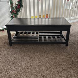 Lift Top Coffee Table Dark Grey