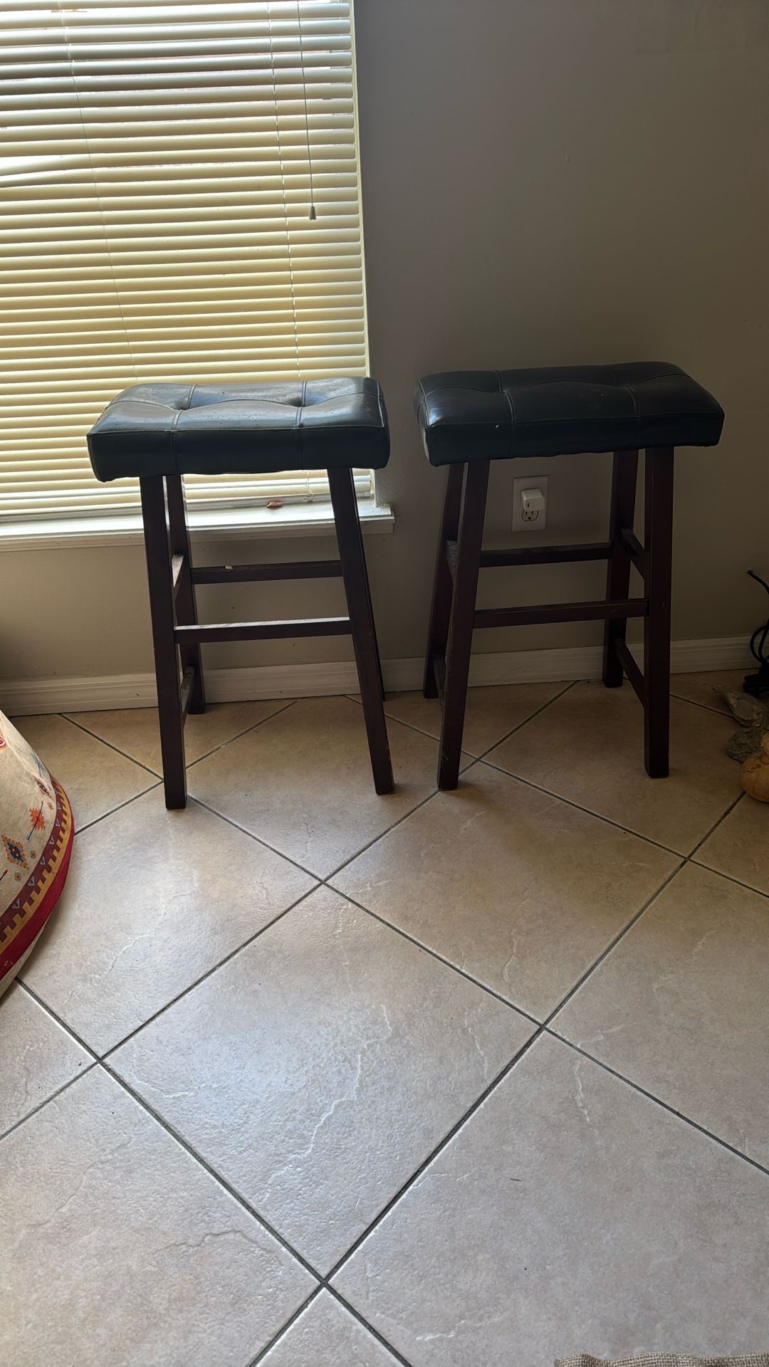 Two Barstools Good Condition