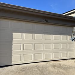 New 16x7 garage door
