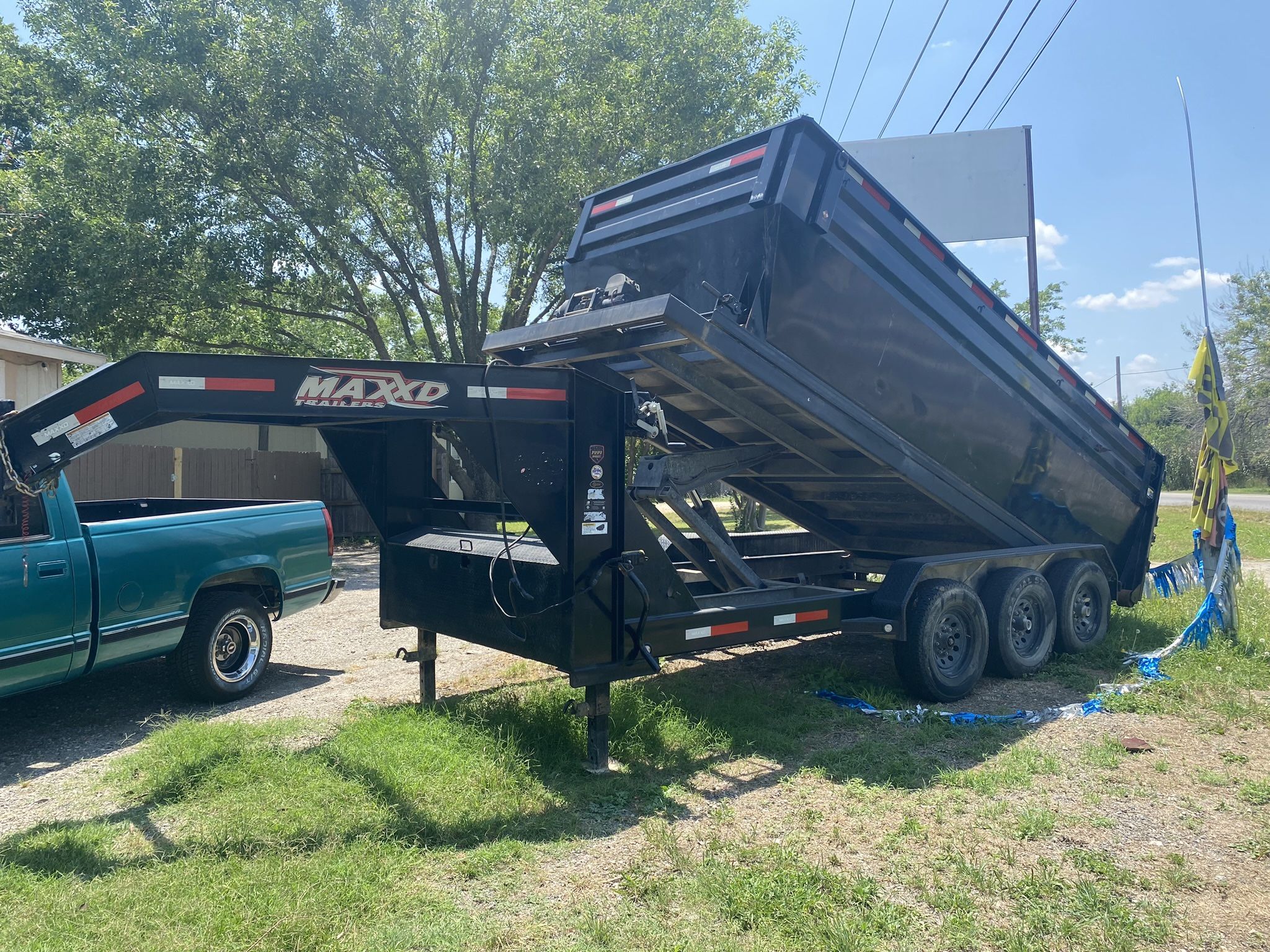 2019 Maxxd Dumpster Rolloff Trailer for Sale in Kyle, TX OfferUp
