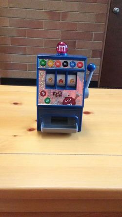 M&M candy dispenser