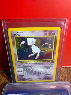 Mew black star movie promo 9 pokemon