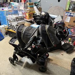 Baby Trent Double Stroller