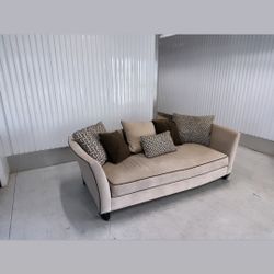 Nice Comfy beige sofa, couch