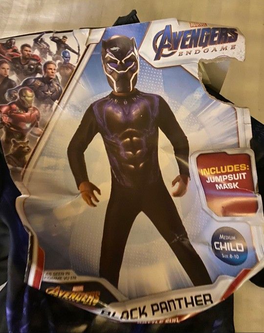 Marvel Endgame Deluxe Battle Black Panther Child