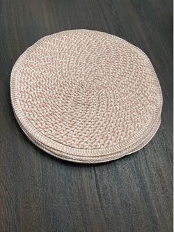 Pink/Ivory Place Mats