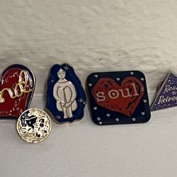 Set of 5 Decorative Pins