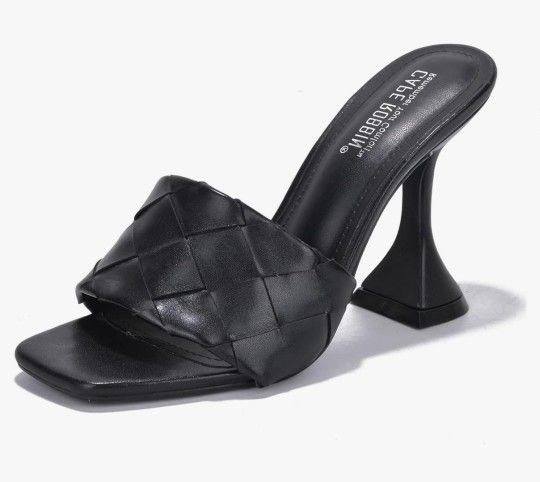 Cape Robbin Affection Black Vegan Sandals