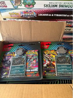 Pokémon pitch black blister on hand