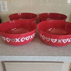 New All 4 Large Bowls For $5 