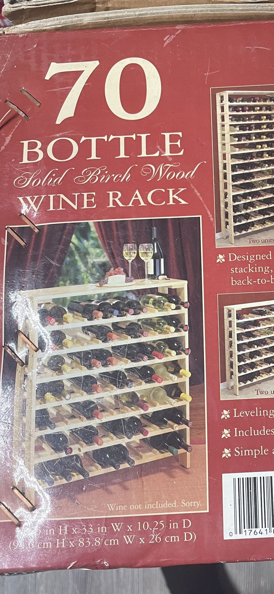 70 Count Wine Rack