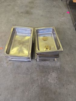 Stainless steel pans