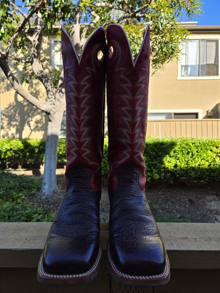 Tony Lama Men's Bonham 3R Buckaroo Western Boots - Main Image