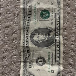 1995 Series 5$ Bill