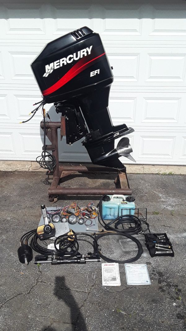 2001 mercury 200 hp outboard motor complete set for boat