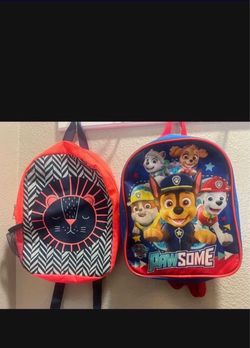 Backpacks for toddlers 10 each or 15 for both