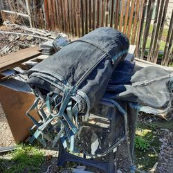 18'x38'  Net (repurposed Pool Safety Cover)