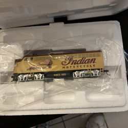 Indian 1948 Chief Motorcycle Express Train Set