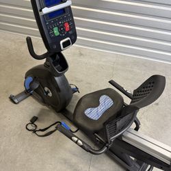 Nautilus Recumbent Exercise Bike
