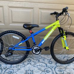 Nishiki and nishiki mountain bike, size 24