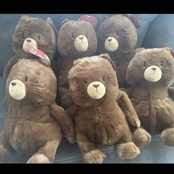 Gigglescape plush  Brown Plush Teddy Bears case of 6