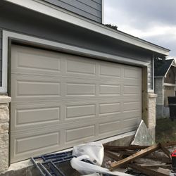 New Garage Door 16x7  