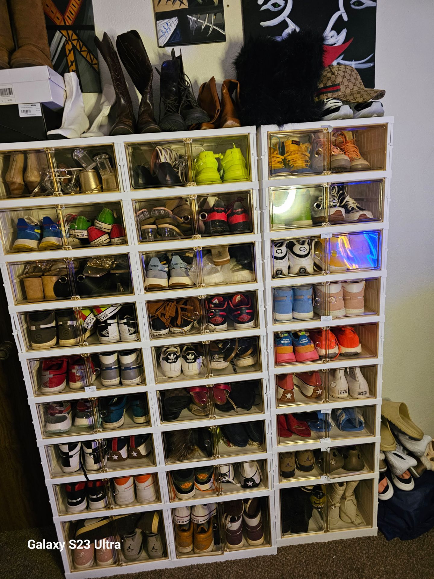 Shoe storage