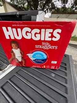 Huggies Little Snugglers Size 1 Diapers 168ct