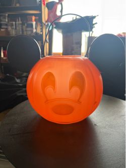Halloween Mickey Mouse Trick or Treat Bucket