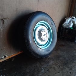 Vintage Chevy Gm. Spare Tire. Really Cool!