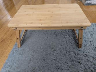Bamboo tray table