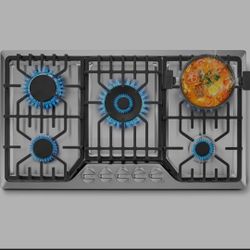 36 Inch Gas Cooktop
